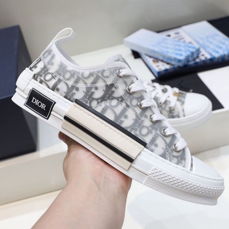 New for Fall/Winter Dior Copy B23 Low Top Sneakers ★ Oblique Canvas 3SN249YJP_H069