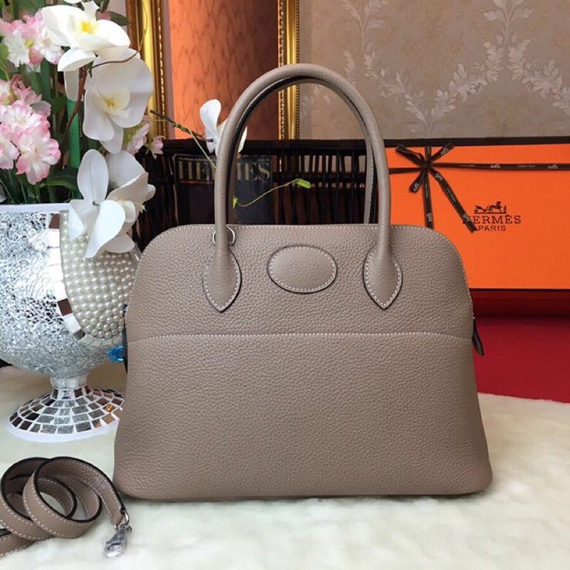 [Tax included] Hermes replica Bolide 31 Etoupe silver hardware ere96388