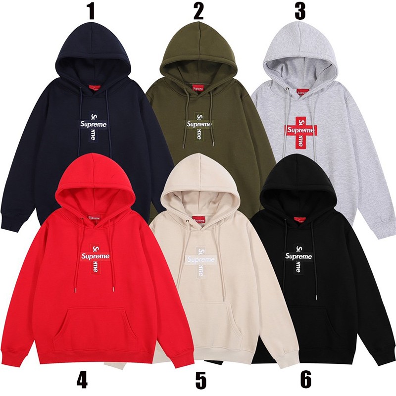 Eye-catching color Supreme hoodie copy long sleeve sweatshirt 6 colors Sho93211