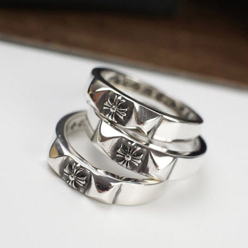 Eye-catching Chrome Hearts replica floral cross ring Kuu32921 Eye-catching Chrome Hearts replica floral cross ring Kuu32921