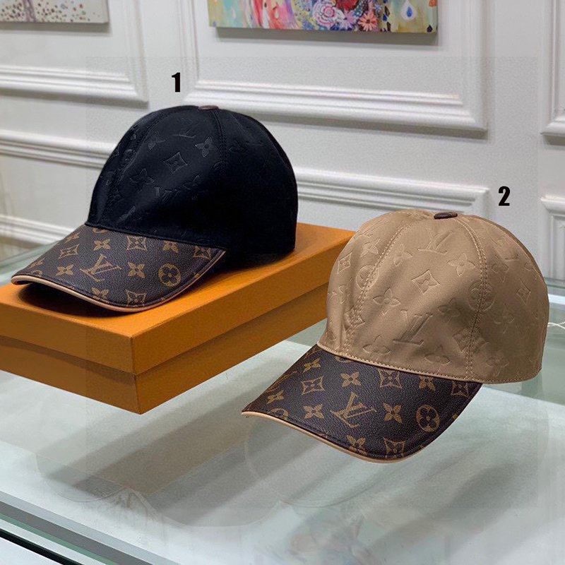 [Sold out] Louis Vuitton Cap Replica Play☆ Black Hat 2 Colors vud41856
