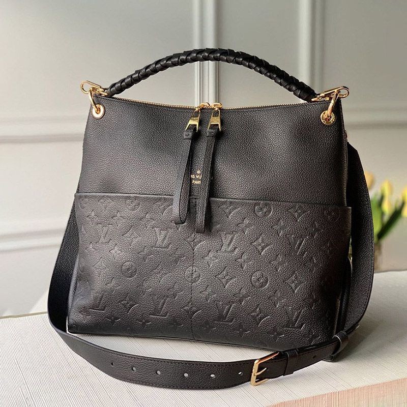 No customs duties Louis Vuitton Maida Hobo Handbag Replica M45522