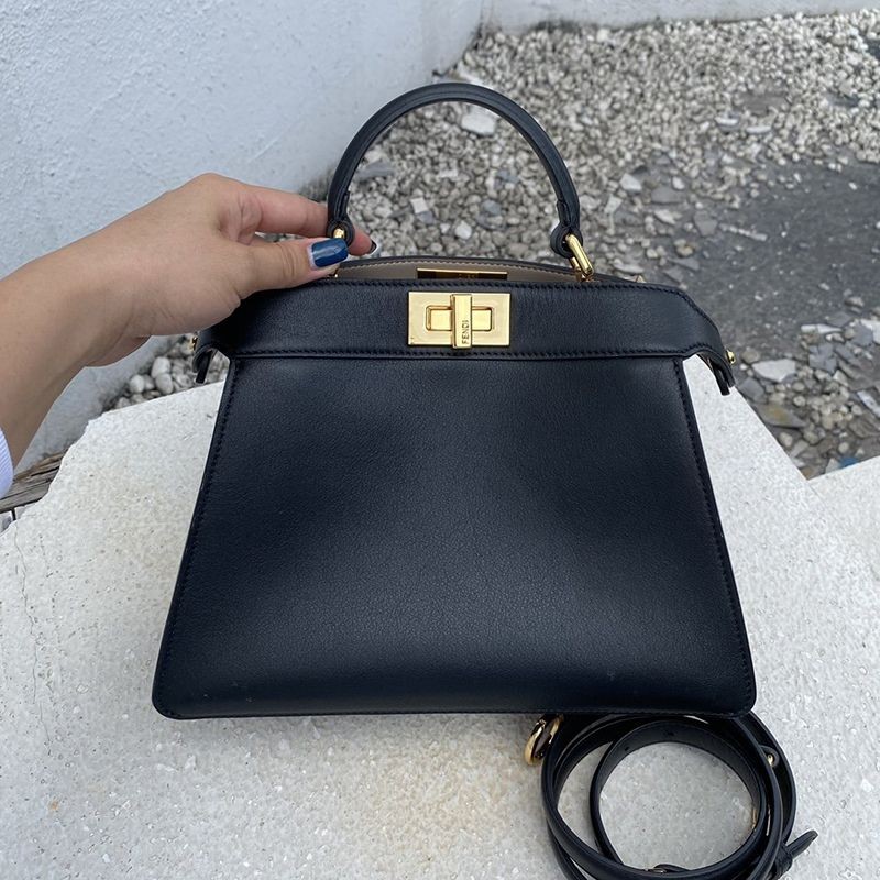 Free shipping Fendi Peekaboo iSeeU fake small leather bag fed71172 Free shipping Fendi Peekaboo iSeeU fake small leather bag fed71172