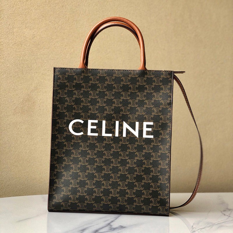 [Immediate delivery] ★Celine tote bag replica★ Triomphe canvas TAN 191542BZK04LU