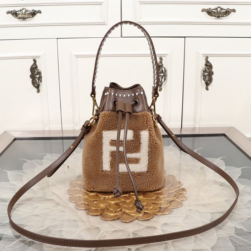 Best Price Challenge Fendi Montresor Fluffy Copy Sheepskin Mini Bag fec80818