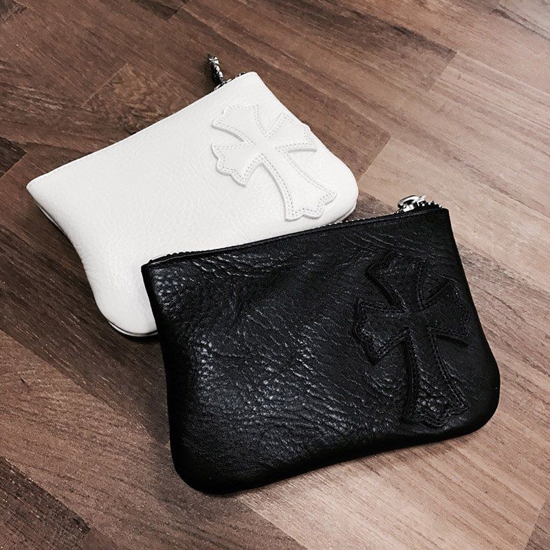 No customs duties Chrome Hearts Copy Zipper Change Purse #1 Coin Purse Kub46616