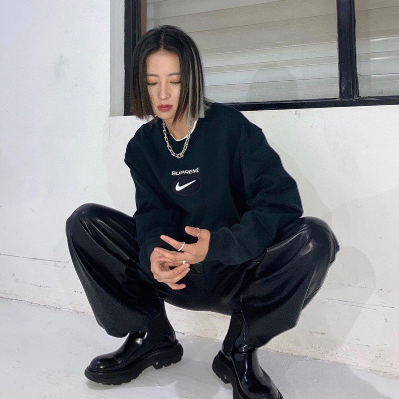 New Autumn/Winter Supreme Nike Fake Long Sleeve Sweatshirt Shf72423