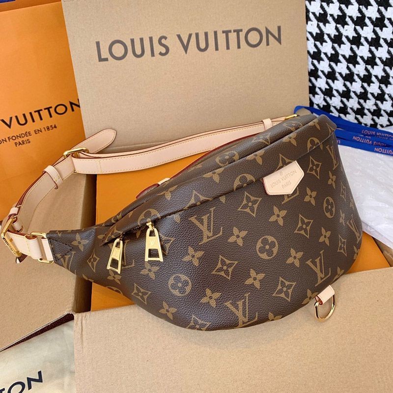 Very popular? Louis Vuitton body bag copy Monogram bum bag 3WAY brown M43644 Very popular? Louis Vuitton body bag copy Monogram bum bag 3WAY brown M43644