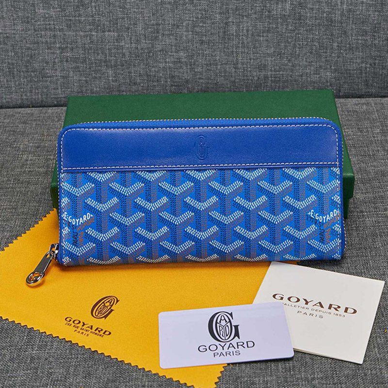 Hard to find Goyard Matignon GM long wallet replica special color Gop32437