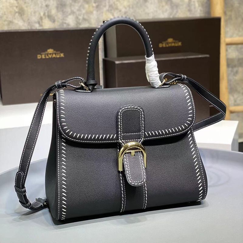 Best Price Guarantee Delvaux Replica Calfskin Brillant MM Shoulder Handbag Deo91358 Best Price Guarantee Delvaux Replica Calfskin Brillant MM Shoulder Handbag Deo91358