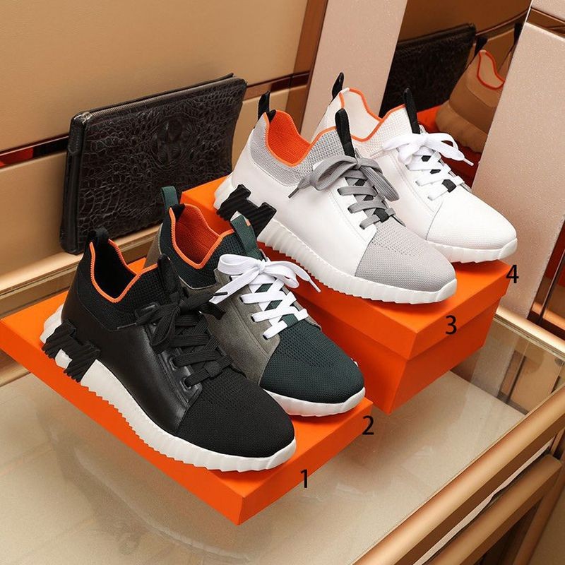 [Sold out] Hermes Depard Sneakers Replica Shoes Men's 4 Colors erw80465