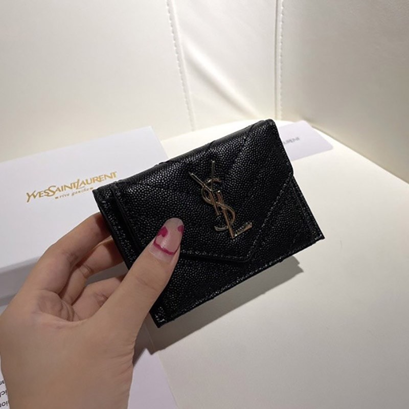 New for Spring Saint Laurent☆The long-awaited three-fold mini wallet copy Say17758 New for Spring Saint Laurent☆The long-awaited three-fold mini wallet copy Say17758