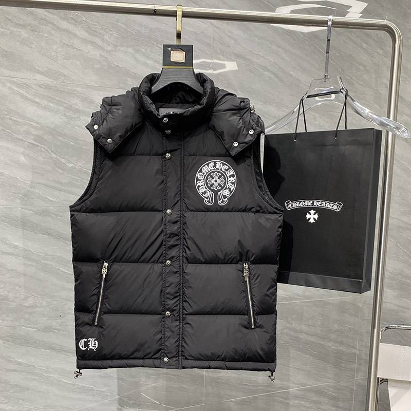 Warm? Chrome Hearts [Goose Down Vest Fake] ◆ CH Plus Kug15873