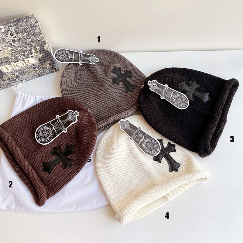 Very popular! Chrome Hearts Knit Cap Replica Knit Hat Beanie Replica Kuv27472