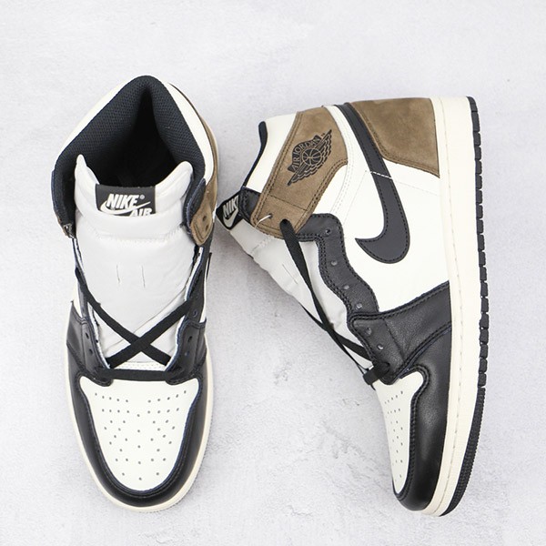 Nike Air Jordan 1 Dark Mocha Replica Retro High OG Mocha Sail 555088-105