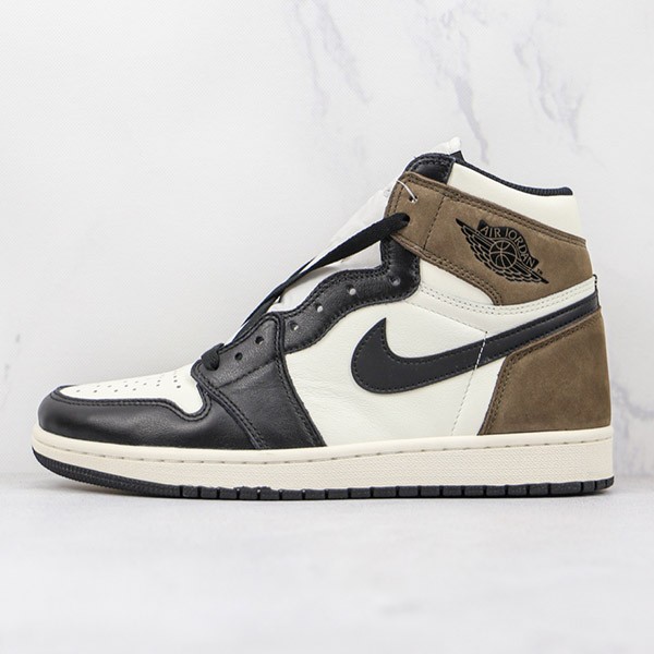 Nike Air Jordan 1 Dark Mocha Replica Retro High OG Mocha Sail 555088-105