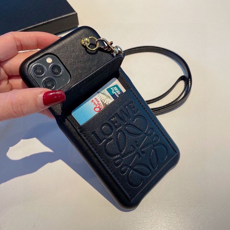 [Loewe smartphone case copy] Leather iPhone case cheap low71438