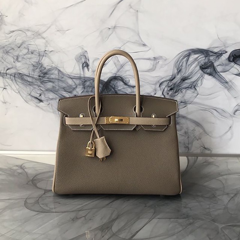 [Limited Edition] Hermes Birkin 25 Birkin 30 Replica Rose Gold Hardware err92596