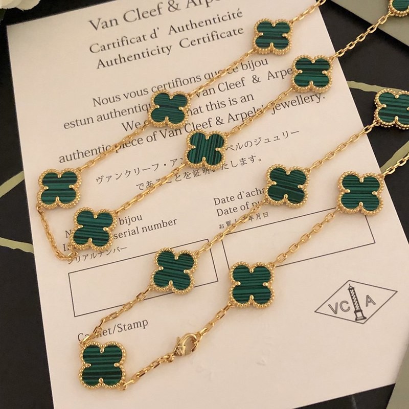 A hot topic! [Van Cleef & Arpels replica] ★ Alhambra long necklace vat79116