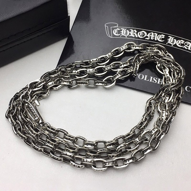 Competition Chrome Hearts Necklace Replica Paper Chain 2050cm Kuo63059