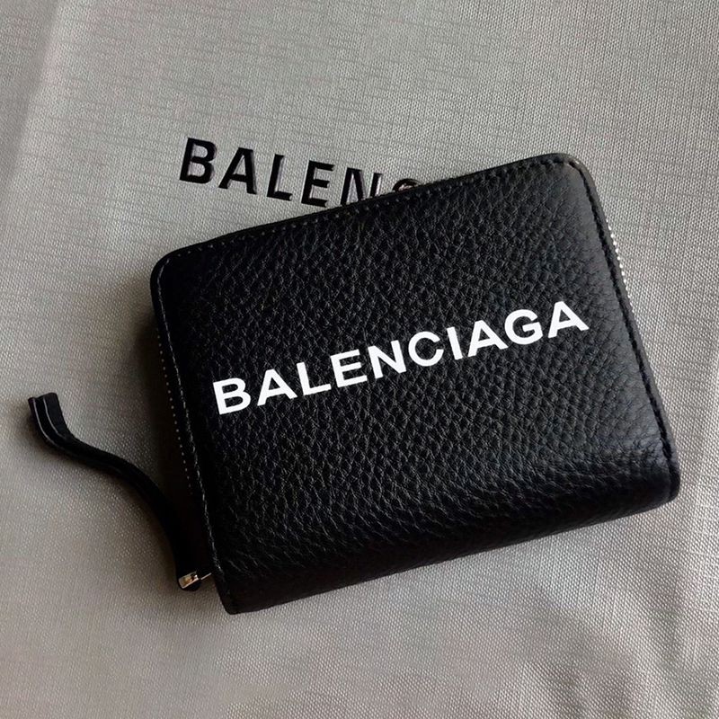 Domestic shipping ◆ Balenciaga wallet replica men's gift? Simple coin case bab19265
