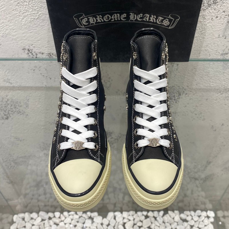 Love at first sight? Chrome Hearts x Converse CH Plus shoes sneakers fake Kux96005