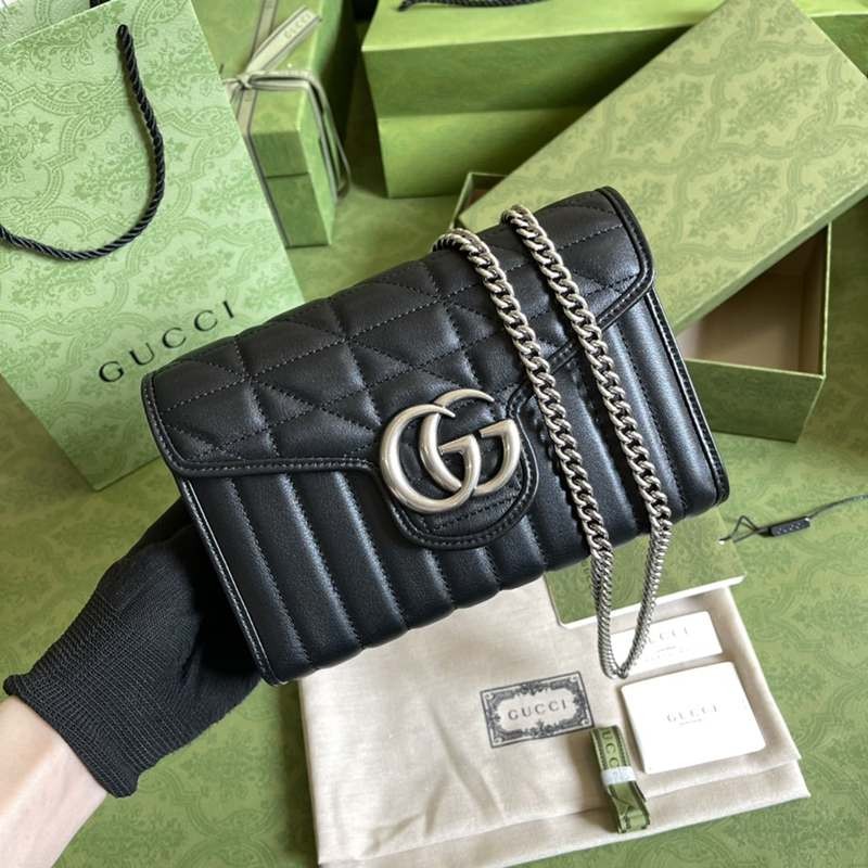 Extremely rare! Gucci GG Marmont Materase mini bag replica guq74963