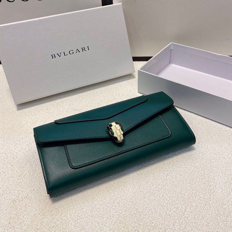 Extremely rare! Bulgari Serpenti Forever Large Wallet Replica Cez31318