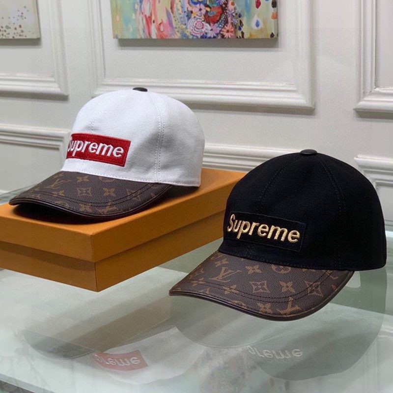 The Battle for Supreme Louis Vuitton Cap Replica Perforated Camp Cap Navy 2 Colors vuk83095