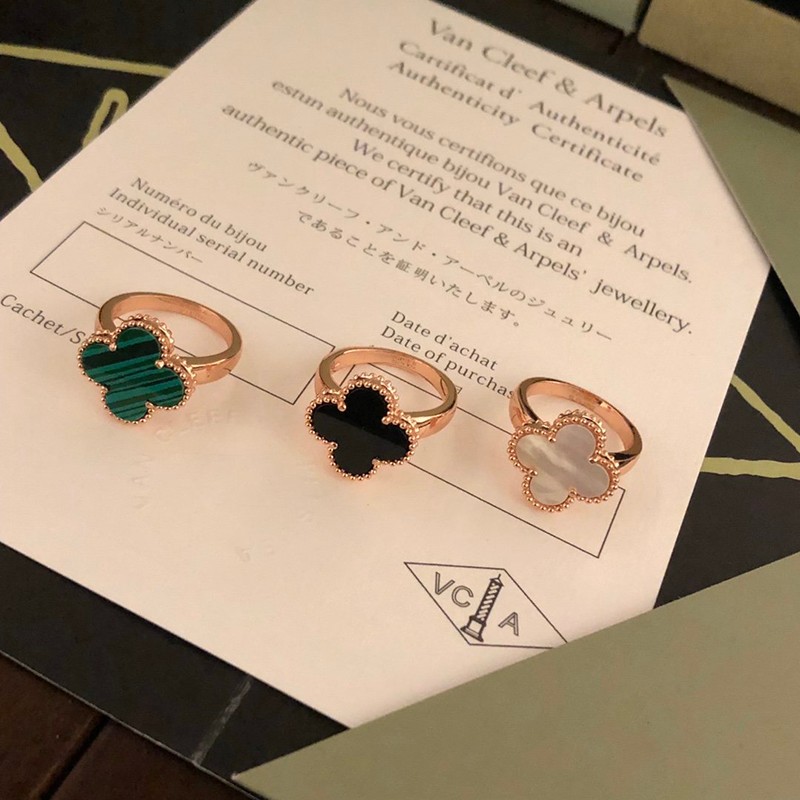 New for Fall/Winter [Popular] Van Cleef & Arpels Magic Alhambra Ring Replica VCARF78900
