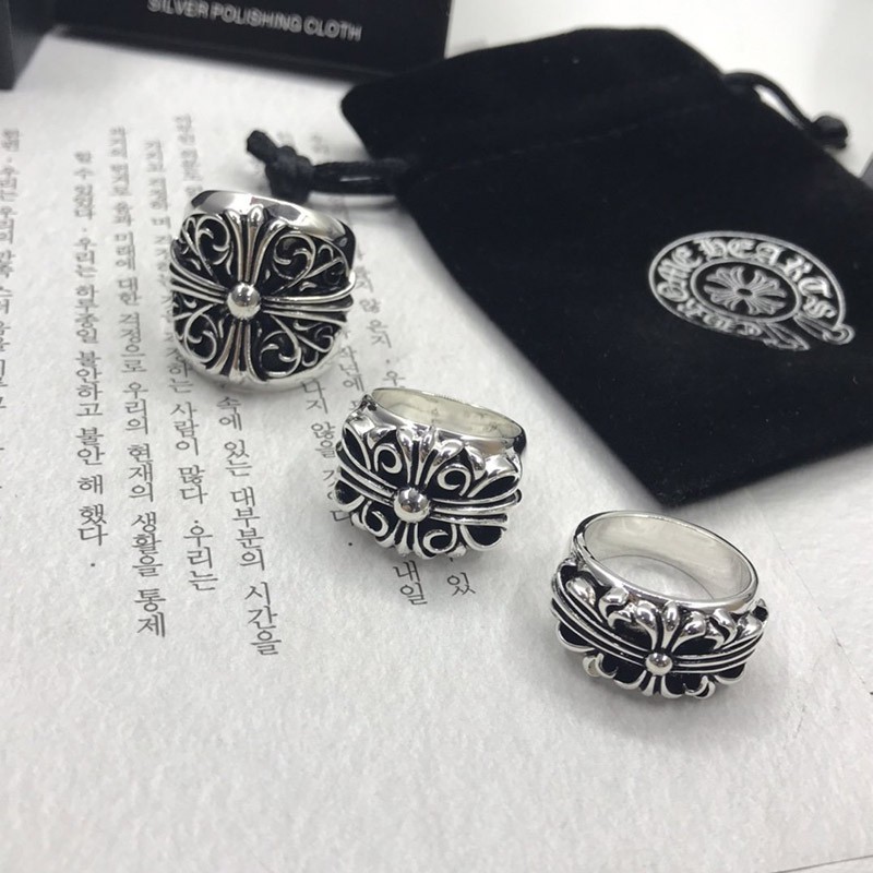 CHROME HEARTS FLORAL CROSS CH PLUS RING SUPER REPLICA KUO36162 CHROME HEARTS FLORAL CROSS CH PLUS RING SUPER REPLICA KUO36162