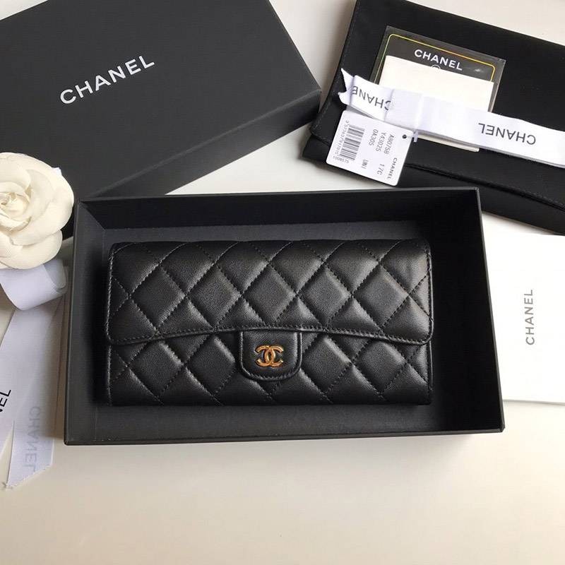 Very popular! Chanel two-fold flap long wallet Matelasse replica shw23204 Very popular! Chanel two-fold flap long wallet Matelasse replica shw23204