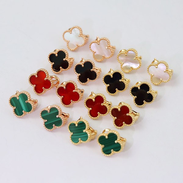 ☆Super popular☆ Van Cleef & Arpels earrings replica vintage Alhambra earrings VCARO3QL00