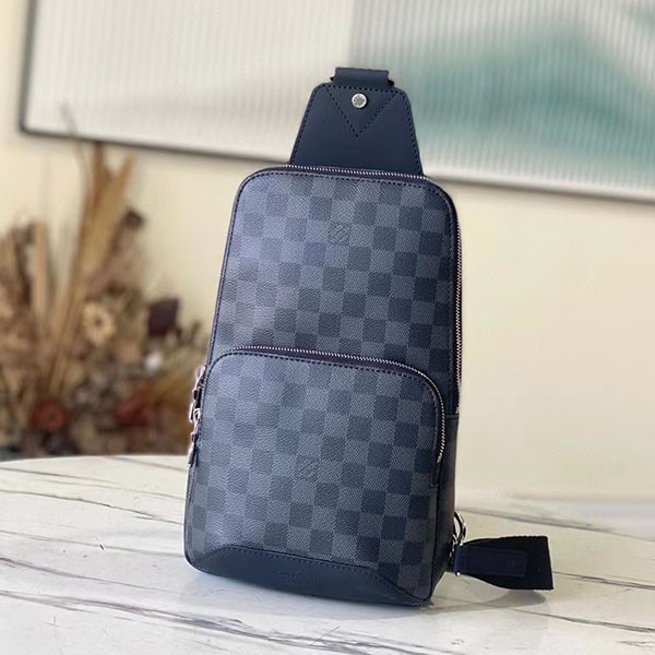 Louis Vuitton Avenir Sling Bag Replica Damier Graphite N41719 Louis Vuitton Avenir Sling Bag Replica Damier Graphite N41719