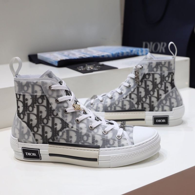 Want it? Super limited edition? Dior replica B23 high top sneakers ★ Oblique canvas 3SH118YJP_H069