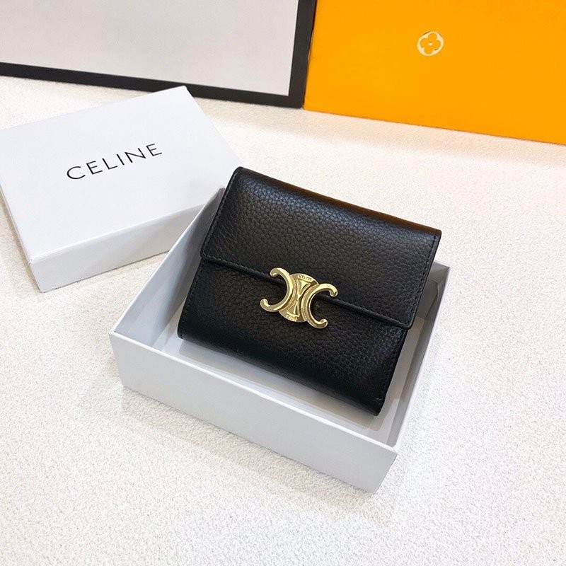 Super Hot Topic! Celine Small Triomphe Wallet Replica Shiny Pepple Cem00753 Super Hot Topic! Celine Small Triomphe Wallet Replica Shiny Pepple Cem00753