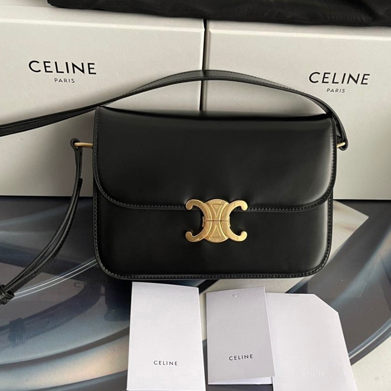 Domestic shipping ★ Celine shoulder bag replica Teen Triomphe bag Ceq10086 Domestic shipping ★ Celine shoulder bag replica Teen Triomphe bag Ceq10086