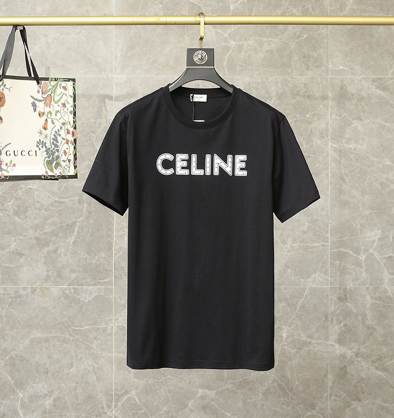 Celine "Celine" Studs Logo Print T-shirt Copy 2X687501F