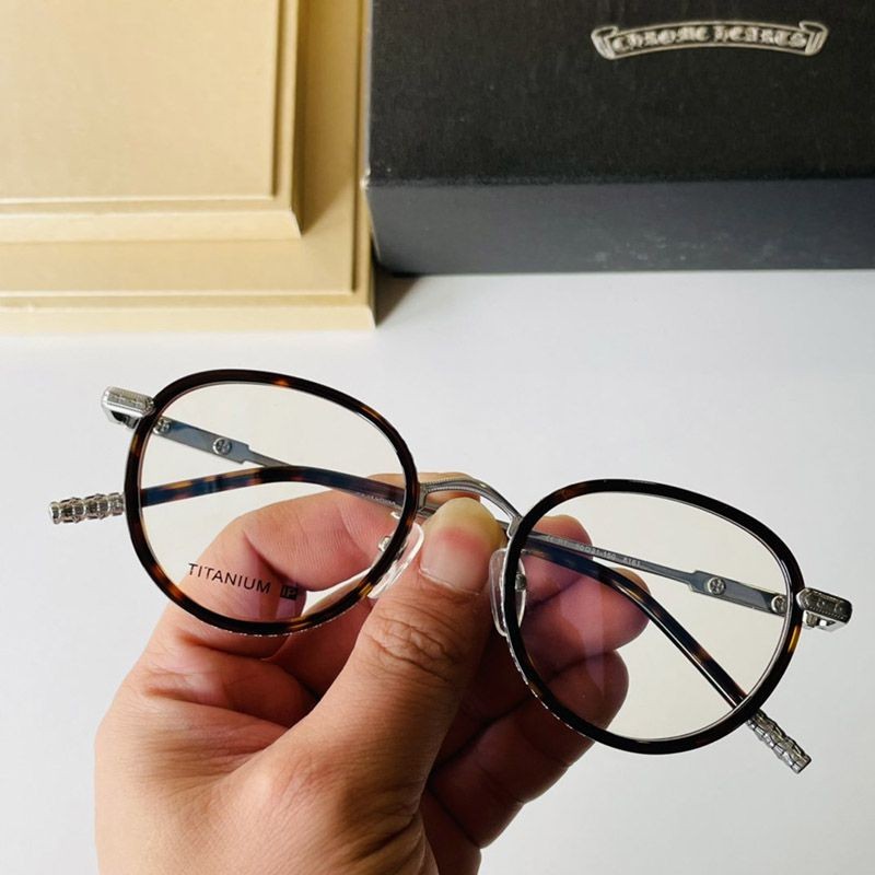 New on sale: Chrome Hearts Eyewear Replica Round Glasses 8 colors Kux71851