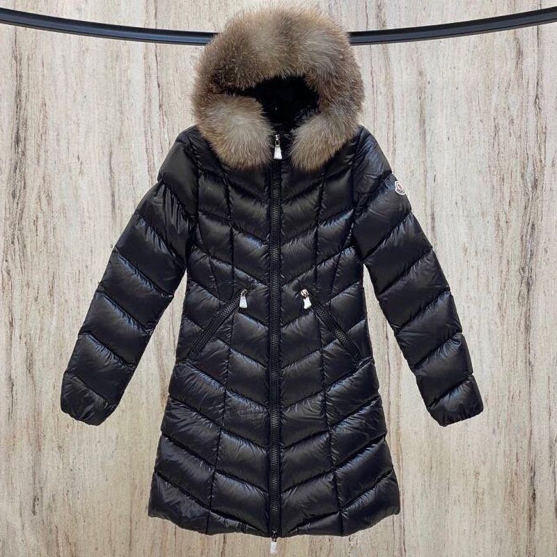 No.1 Popular Moncler Replica Long Down Jacket Black moe10104 No.1 Popular Moncler Replica Long Down Jacket Black moe10104