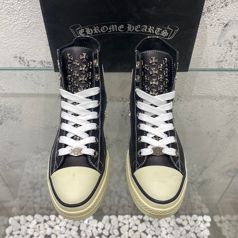 21AW New Chrome Hearts x Converse CH Plus Shoes Sneakers Replica Kuq40390