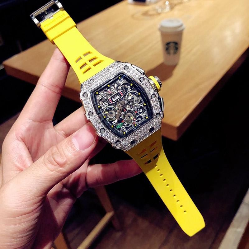 Richard Mille F1 Race See-through Back Automatic rib17339