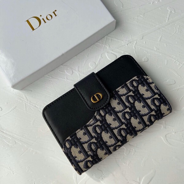 Before it sells out! Dior Oblique Caro Fake Folding Wallet dea26320 Before it sells out! Dior Oblique Caro Fake Folding Wallet dea26320