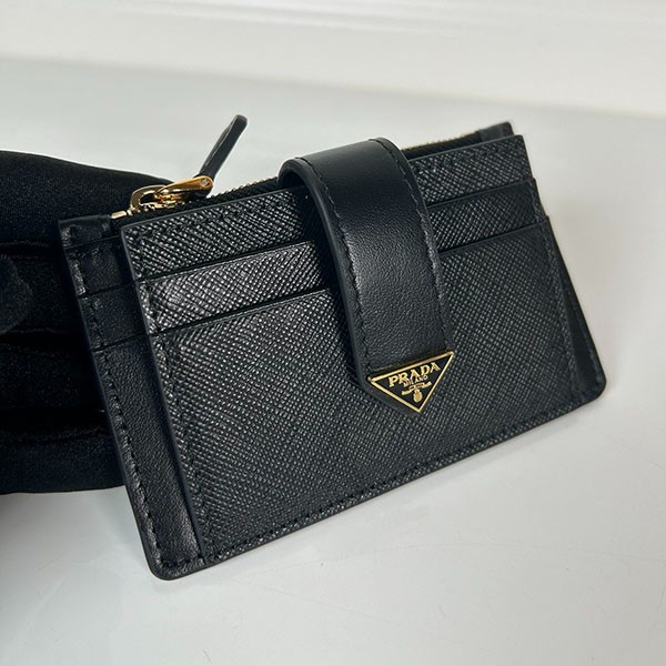 Very popular! Prada Saffiano leather card holder mini wallet replica pub66966 Very popular! Prada Saffiano leather card holder mini wallet replica pub66966