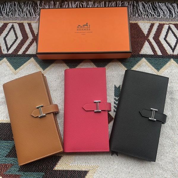 Hermes Bearn Souffle Epson Replica Silver Hardware he1904