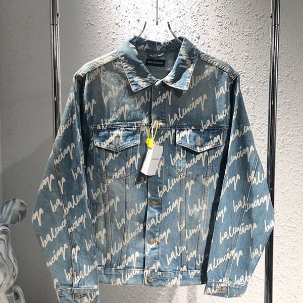 New color ☆ Rare Balenciaga denim jacket replica bau27651