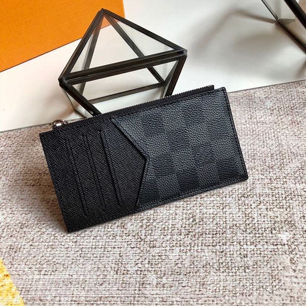 No customs duties Louis Vuitton coin card replica Damier holder Free wrapping N64038
