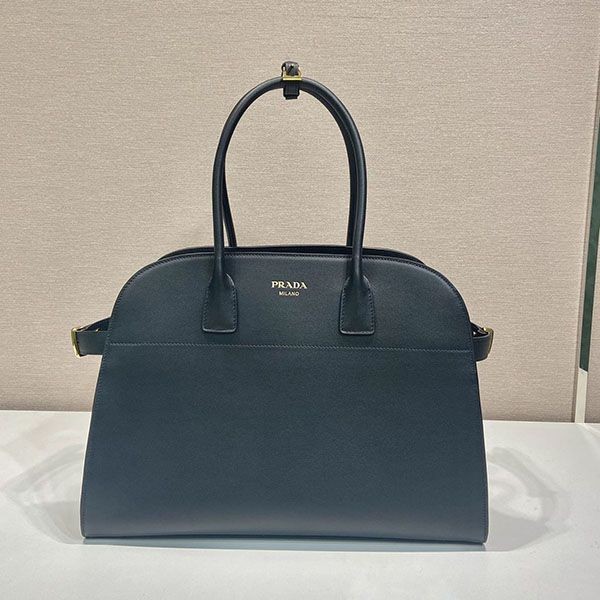 Prada Large Leather Tote Bag with Tracking Replica 1BG5081 Prada Large Leather Tote Bag with Tracking Replica 1BG5081