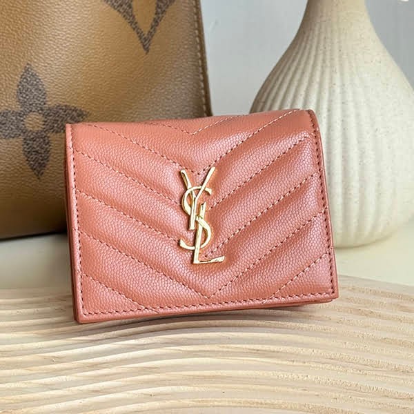 Express delivery Saint Laurent ☆ YSL logo origami mini wallet replica Saf12405 Express delivery Saint Laurent ☆ YSL logo origami mini wallet replica Saf12405