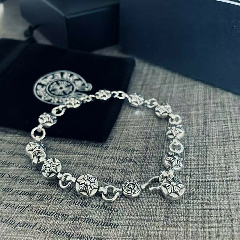 Extremely rare! Chrome Hearts/Invoice/Tiny CH Cross Bangle Bracelet Replica Kus86368 Extremely rare! Chrome Hearts/Invoice/Tiny CH Cross Bangle Bracelet Replica Kus86368